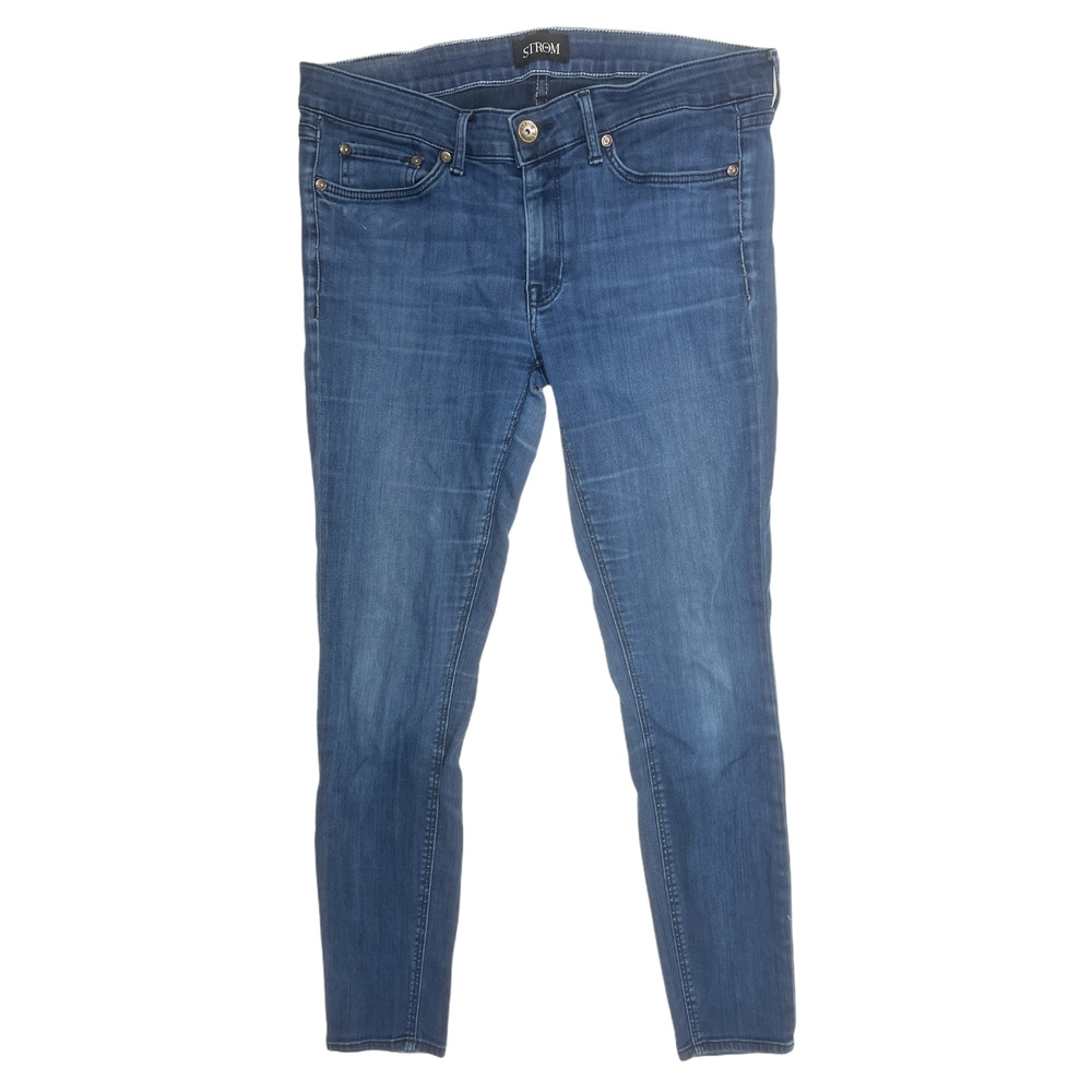 Strom Skinny Ankle Women's Blue Denim Jeans 31